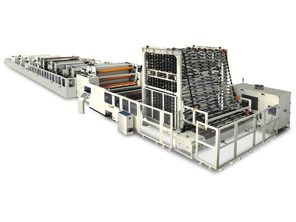 600全自動高速卷紙、廚房用紙、小盤紙生産線