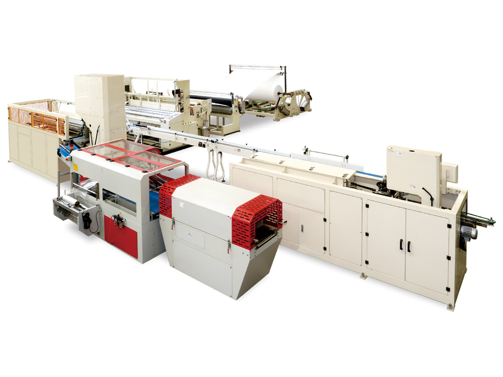 ZQ-III-D300全自動複卷機（上膠複合/卷紙/廚房用紙）