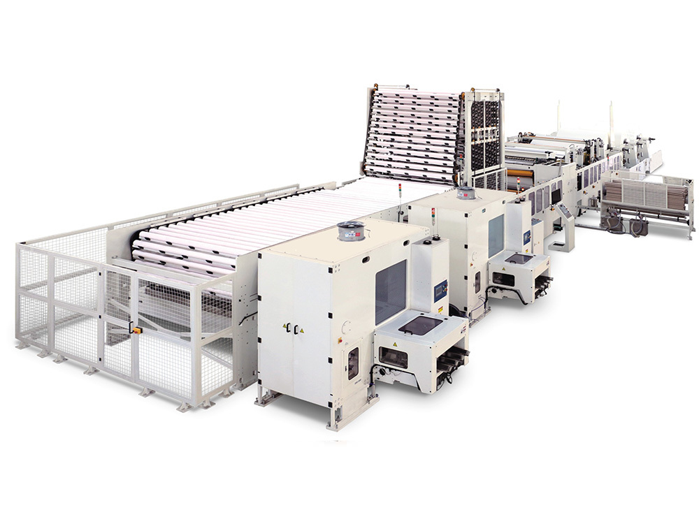 600全自動高速卷紙、廚房用紙生産線