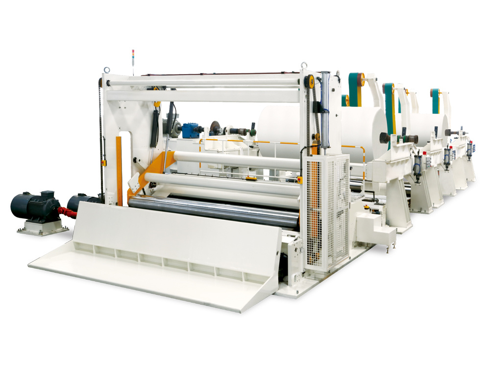 FC-WX高速分切機（單光紙+生活用紙兩用機）