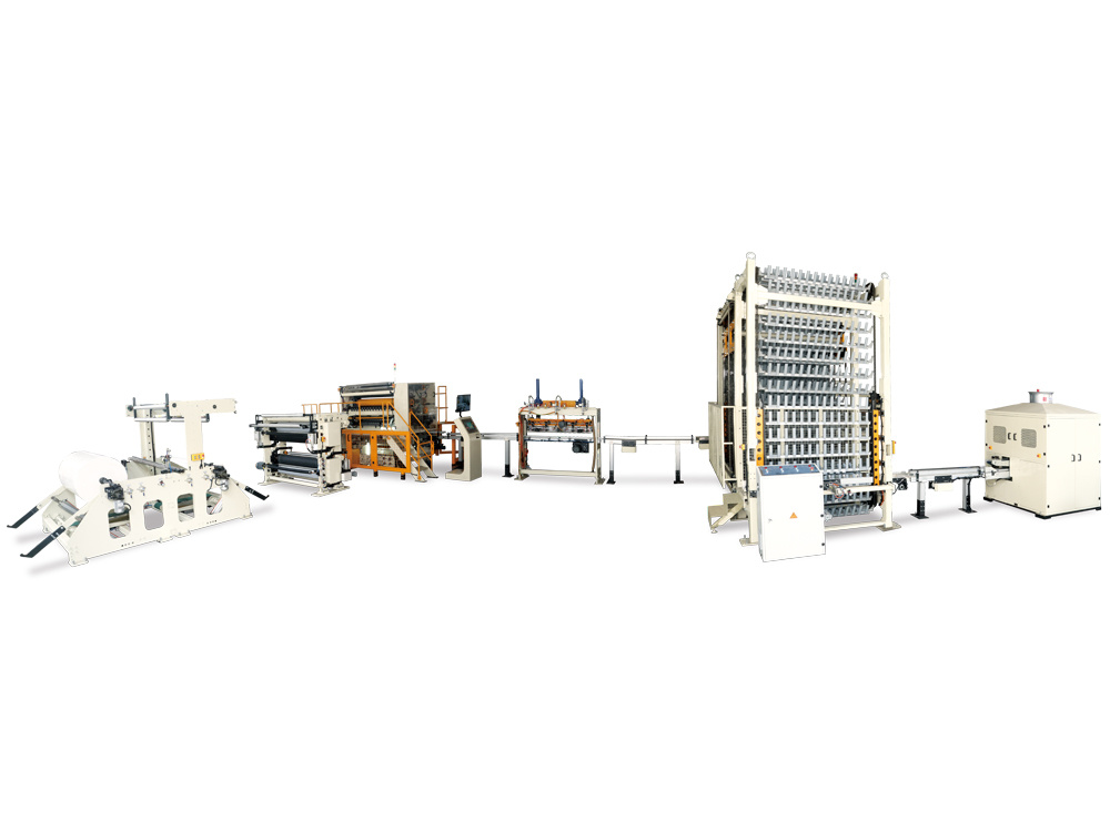 CJ-CH-1500/2050/2950/3700全自動面巾紙生産線（橫出）