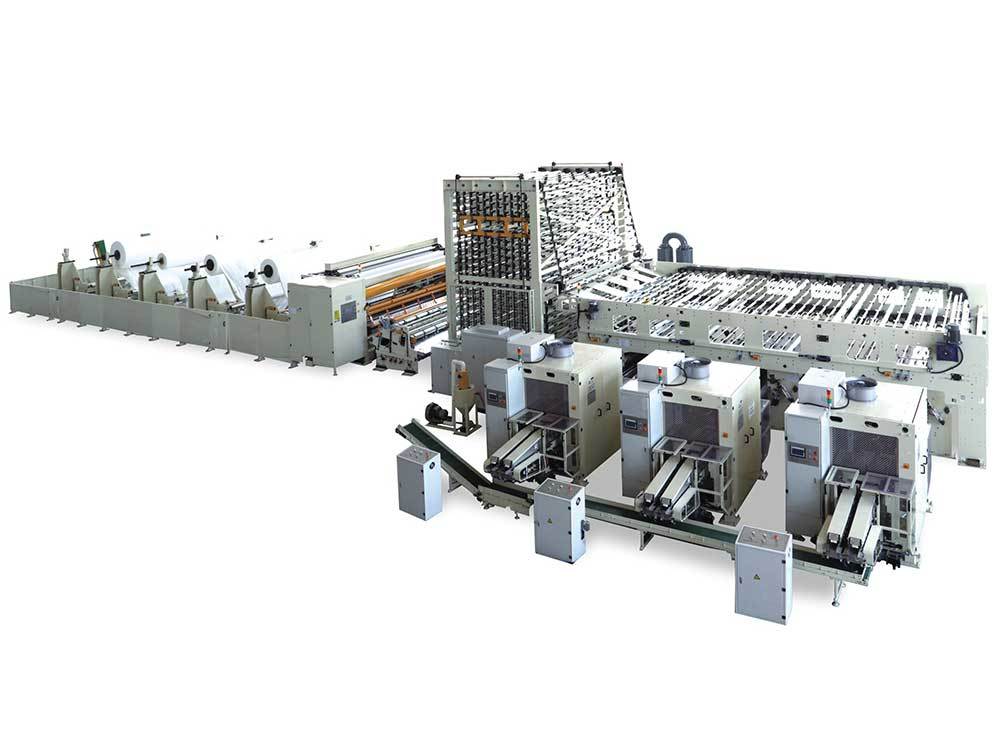 350/450 小卷徑無芯卷紙生産線